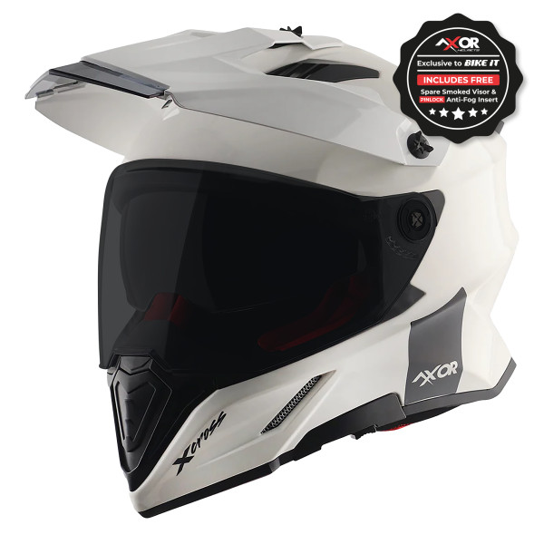 Axor Axor helmet x-cross adventure - gloss white - small